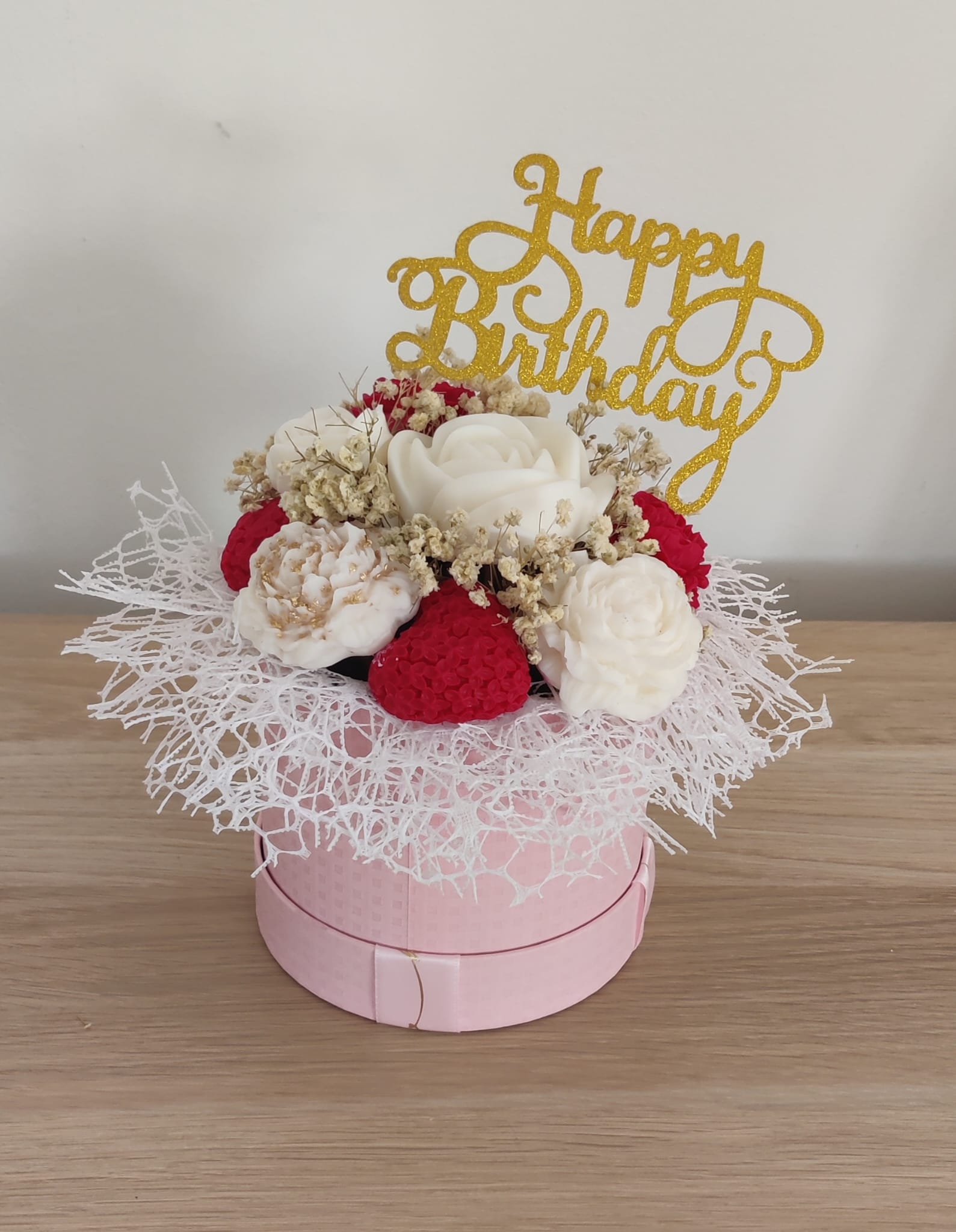 Unikatni buket od svijeća